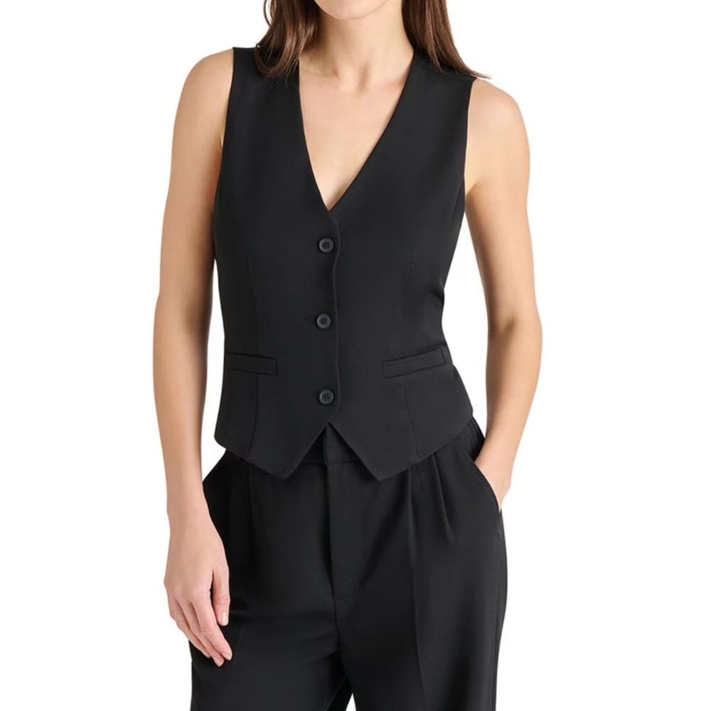 NWT Steve Madden Black Women's Vest